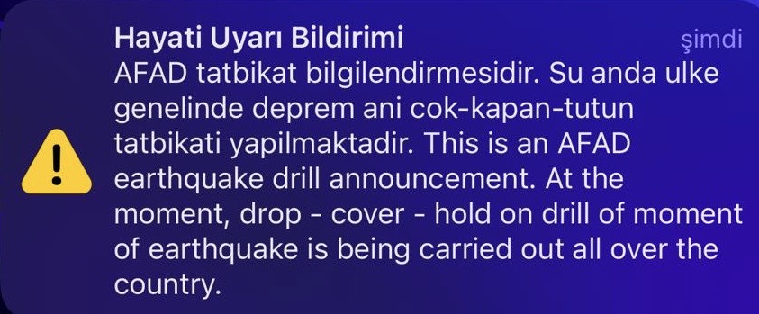 AFAD bildirimi niye gelmedi? AFAD’dan mesaj gelmiyor ne yapmalıyım?