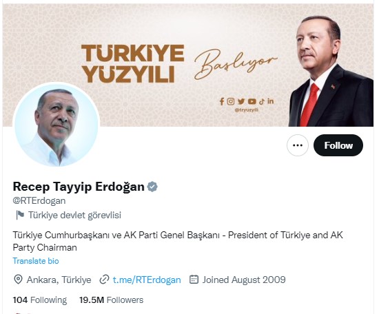 Cumhurbaşkanı Erdoğan’ın Twitter adresi griye döndü! Kimler gri kimler sarı ‘tik’ oldu?