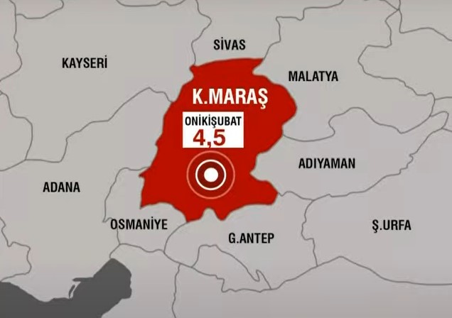 Kahramanmaraş’ta korkutan deprem!