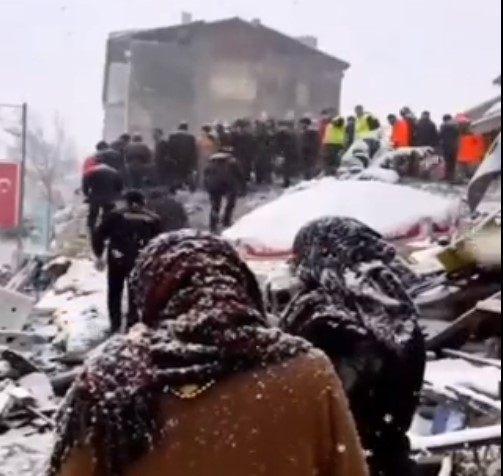 Deprem bölgesinde hava durumu