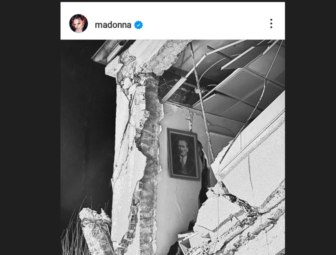 Madonna’dan Türkiye’ye destek paylaşımı! Atatürk’lü fotoğraf paylaştı Ahbap’ı adres gösterdi!